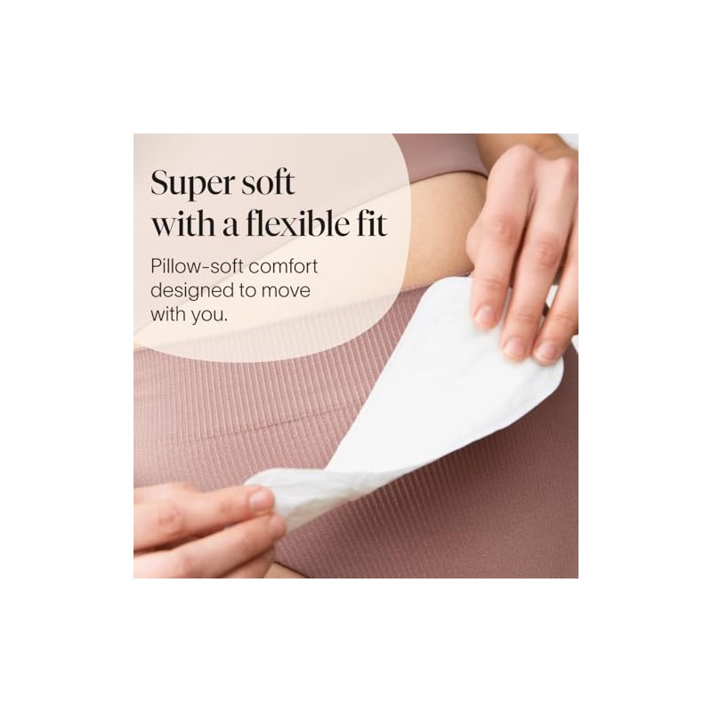Cora Period Liners | 100% Organic Cotton Topsheet | Ultra