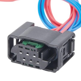 KittyLand 6-Wire Throttle Body Connector Pigtail Replacement Compatible with Dodge Chrysler Caravan 2008-2010 and Jeep Wrangler 3.8L 2008-2011 Replace 68018956AC YMQ503220