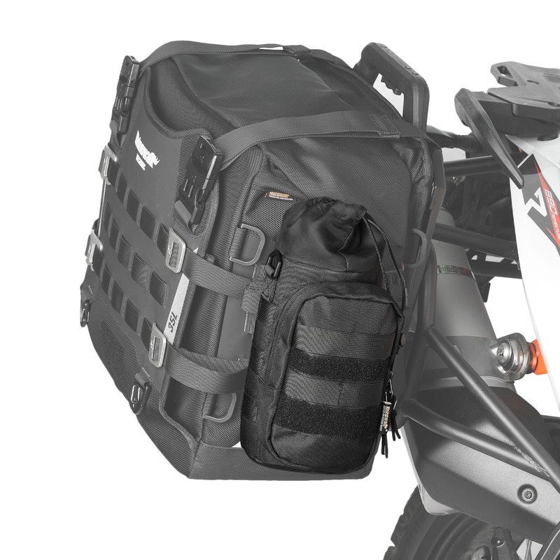 Rhinowalk Motorcycle Water Bottle Holder Bag Tactical Pouch with Drawstring