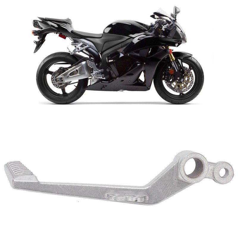 Motorcycle Rear Brake Lever Foot Pedal CNC Aluminum Polished Replacement