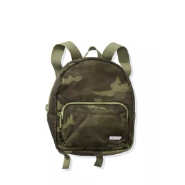 Victoria's Secret Pink Mini Backpack Green Camo NWT