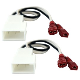 Harmony Audio Compatible with 1998-2000 Toyota Corolla HA-R5 HA-R65 New Factory Speaker Replacement Upgrade Package with HA-728104 Replacement Speaker Harness