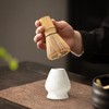 Matcha Tea Set with Bamboo Matcha Whisk and Spoon, Ceramic