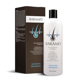 Hair Boosting Champú Suave Para Anti Adelgazamiento Del Cabello Y Caída Del Cabello 16 Fl Oz, Ingredientes Activos Champú Bloqueador Dht Para Mujeres 