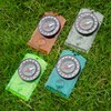 4 Pcs Outdoor Compass with Adjustable Declination,Magnifier,Ruler,Scale. Multifunctional Orienteering Waterproof