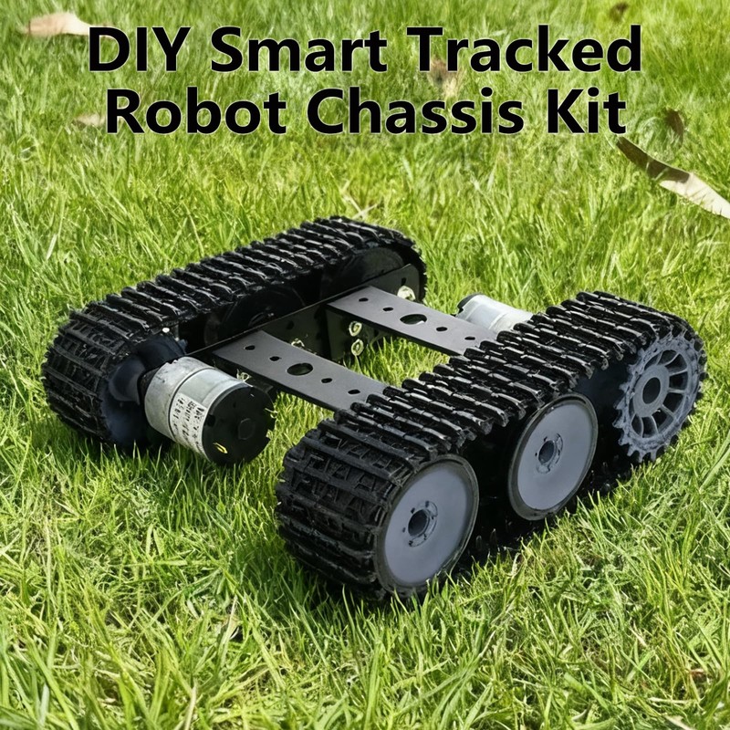 Premium Robot Tracked Car Chassis Starter Kits, MiniTP100 Metal Smart