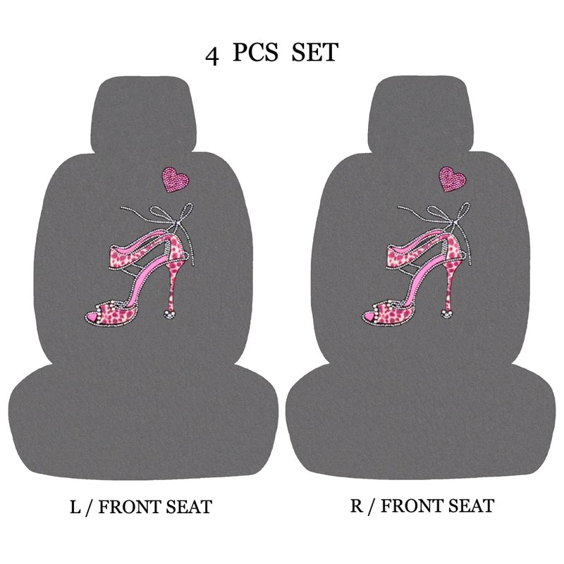 ALLBrand Universal Fit Car SUV Truck Crystal Bling Rhinestone Studded