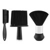 3pcs Barber Brush Neck Duster Soft Barber Face Cleaning Hairbrush