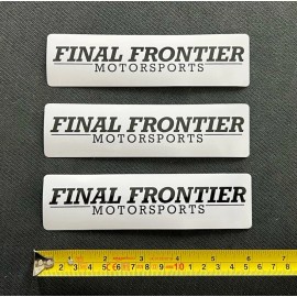 Unbranded 3 FINAL FRONTIER MOTORSPORTS Decals Stickers overland adventure trail camping rv