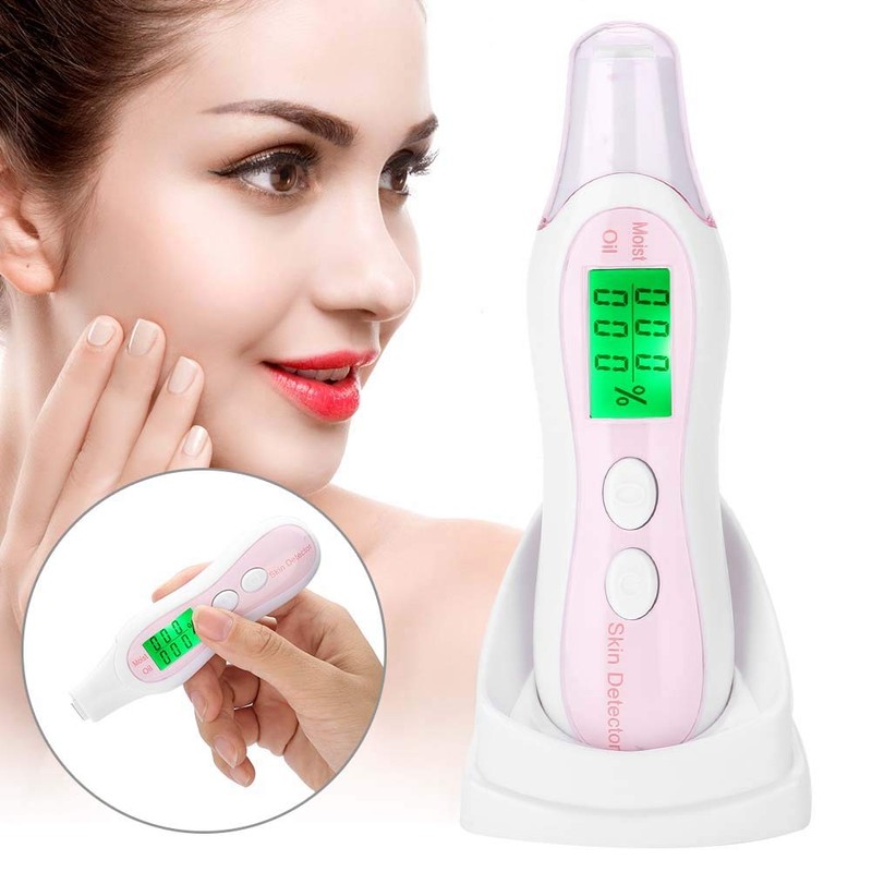 Skin Moisture Tester, Digital LCD Display, Corneometer, Skin Moisture, Precision