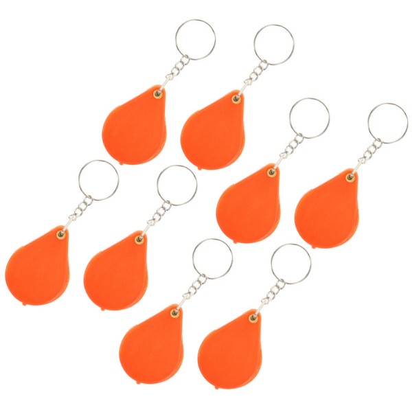 Unbranded 8x Magnifying Glass Small Magnifier Keychain Pocket Magnifier Jewelry
