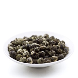 LWXLJMJZC-50 Servings Pure Jasmine Dragon Pearls Tea-Jasmine Tea Pearls-Jasmine Flowers Green Tea-100g/3.53oz