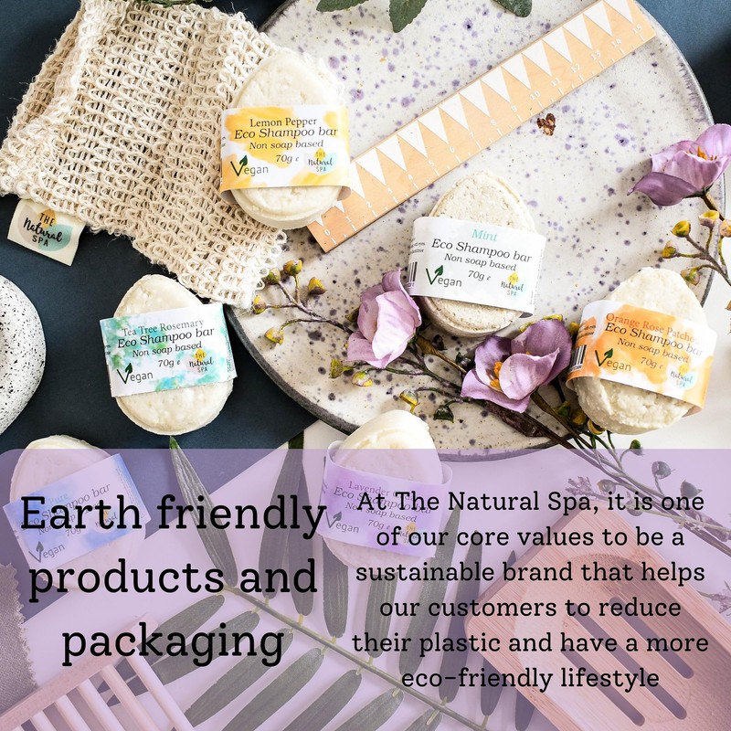 Natural Vegan Shampoo Bar - Sutaible for all Hair and