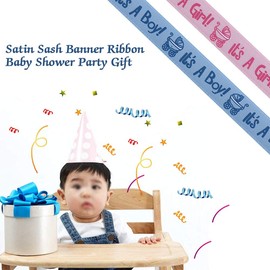 Tyenaza 10 yard satin ribbon, polyester fabric ribbon rolls for baby shower, bows crafts gifts party wedding as party favor gift (pink)