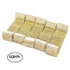 King&Pig 50pcs Plastic Napkin Rings Hotel Wedding Chair Sash Napkin