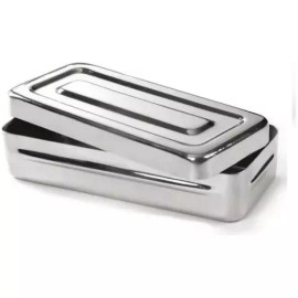 Union Caja Metalica Para Instrumental Union Inox 22.5x12x4.5cm