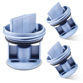 Pack of 3 Washing Machine Accessories, Filter for Washing Machine, Compatible with Several Models of Washing Machines, Durable and Robust, Easy Installation, Bosch, Siemens, Constructa, Neff, Balay