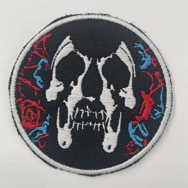 Deftones Band Classic Skull Logo Patch: Quality Embroidery, Iron On,