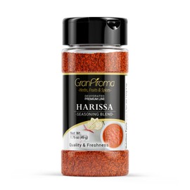 GranAroma Harissa Seasoning Blend, Bold & Tangy, Curated Premium Mix (1.76 Ounce)