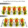 Taco Holders set of 2,Stainless Steel Taco Shell Holder Stand,Taco