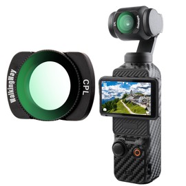Walking Way Magnetic CPL Polarizing Filter for DJI Osmo Pocket 3 Polarizer Filter for Pocket 3 Creator Combo Accessories HD Optical Glass/Multi-Coated/Aluminum Frame