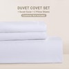 Colourful Snail 100-Percent Cotton Duvet Cover Set, Hidden Zipper Closure,