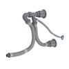 Kitchen Sink Double Hose Drain Kit Quick Draining Expandable Multiple