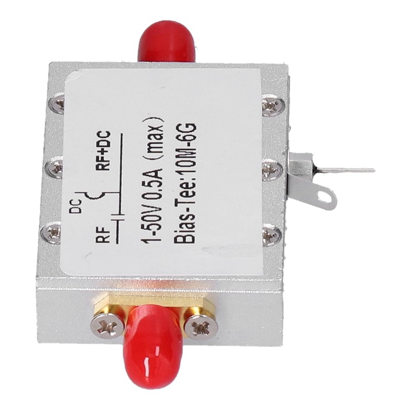 Bias Tee Module Coaxial Feed Low Insertion Loss RF DC