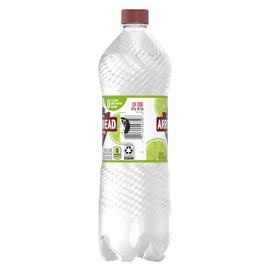 Arrowhead Sparkling Water, Zesty Lime, 1 Liter
