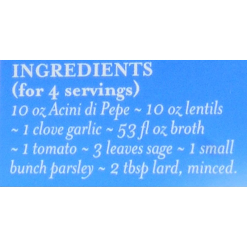 De Cecco Pasta Acini De Pepe Pasta, 16 oz