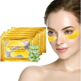 Parches Para Ojos Ojeras Colágeno Oro Arrugas 25 Pares Mixta