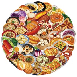 50Pcs Aesthetic Food Stickers for Teens Adults,Transparent Dumpling Noodle Bun Waterproof Vinyl Decals for Laptop Computer Water Bottle Scrapbook Lugguage Bike Skateboard Decor