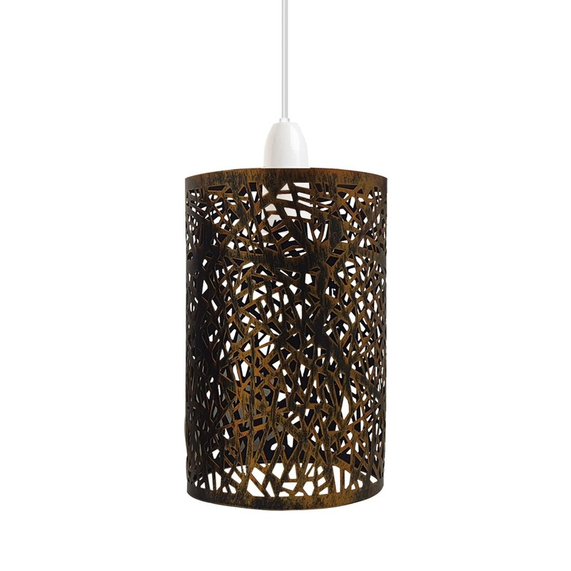 LEDSone Industrial Style Metal Cage Easy Fit Wire cage Lampshade