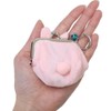 [UNIQUE] UN-0305RB Kids' Coin Purse, Choco Gama, Rabbit