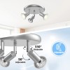 Unbranded LED Track Lighting Kit 3-Light Flush Mount Ceiling Spot