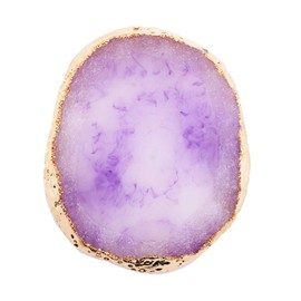 JASSINS Resin Nail Art Palette,Nail Art Painting Mixed Color Palette Gold Edge Nail Gel Color Makeup Display Board(Green)