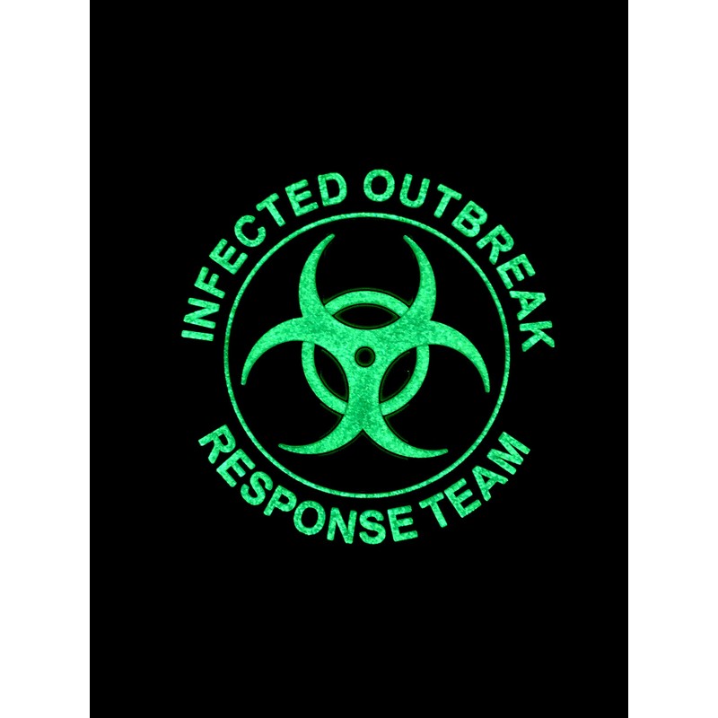Austria Flag Infected Outbreak Response Team Glow in the Dark