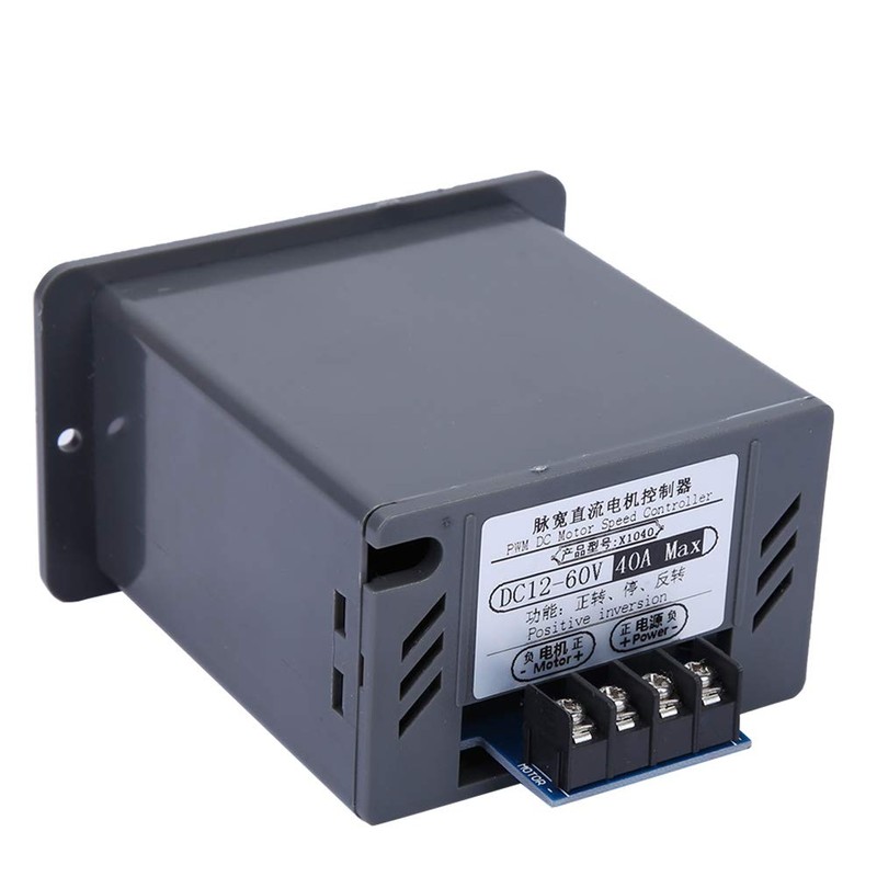 DC Motor Speed Controller, DC 12 60V 40A PWM Brush