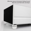 Speaker Isolation Pads Amplifier Base Pads Speaker Silencer Feet, Speaker