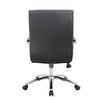 Boss Office Products (BOSXK Modern Executive Conference Chair, Black, B696C-BK