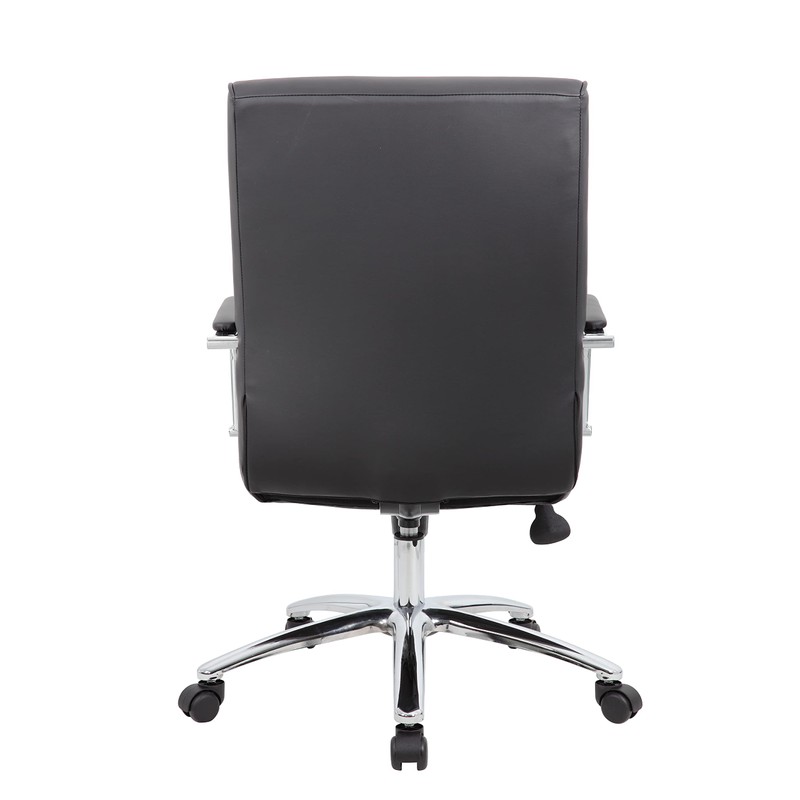 Boss Office Products (BOSXK Modern Executive Conference Chair, Black, B696C-BK