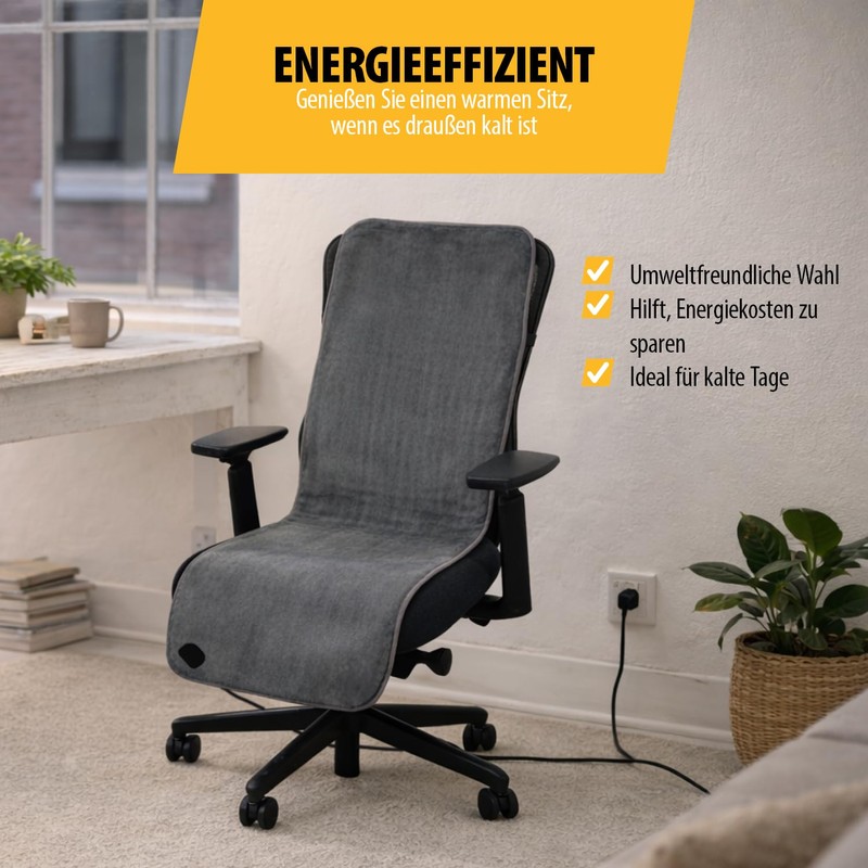 Tristar BW-4772 Electric Chair Cushion - 110 x 40 cm