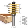 Gasea 1/2 Inch Shank Box Finger Router Bit Adjustable 5