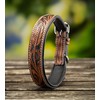 Jack & Russell Unique Leather Dog Collar, Hand Carved and