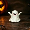 Middle Finger Ghost Statue for Halloween Decor – Cute &