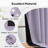 100% Blackout Window Curtain Panels for Bedroom, Heat and Full