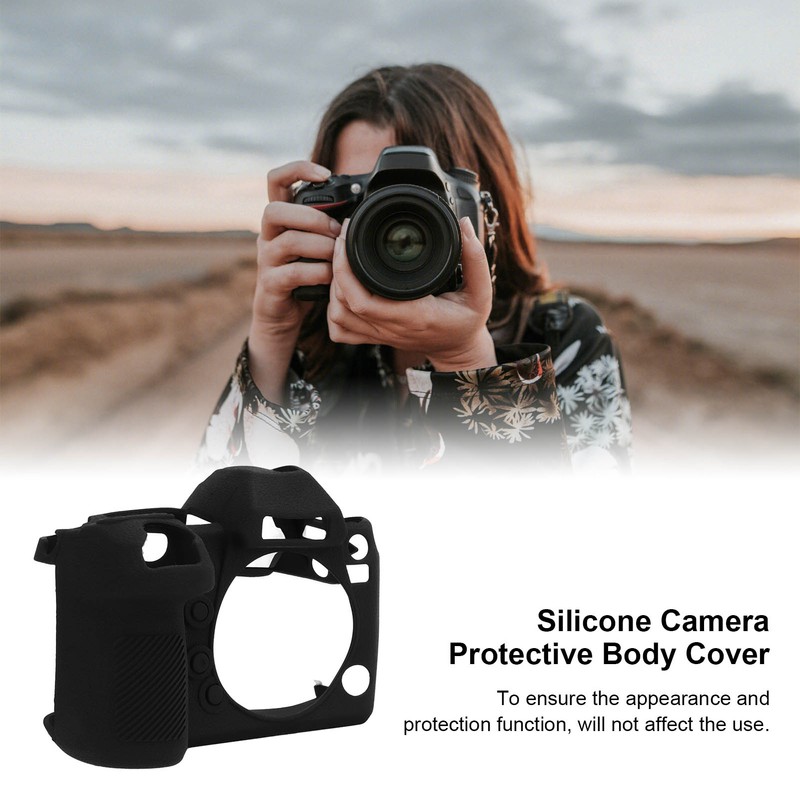 Litchi Texture Silicone Camera Bag Protector Case Camera Body Cover