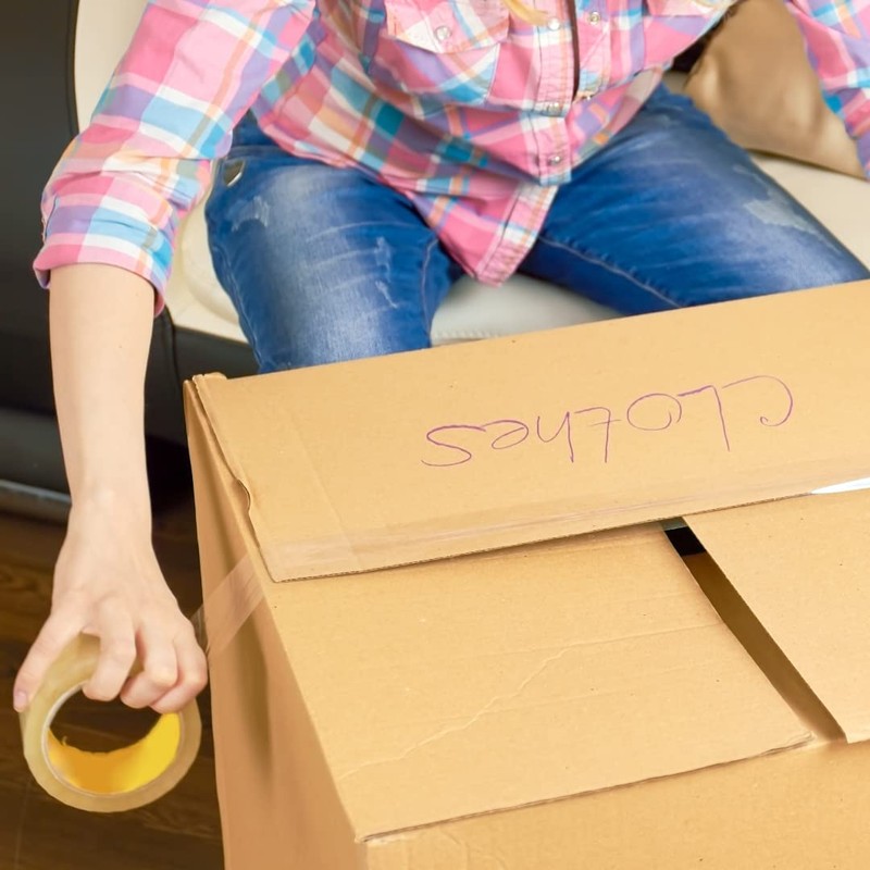 OFITURIA Clear Packing Tape for Packing Boxes for Shipping and