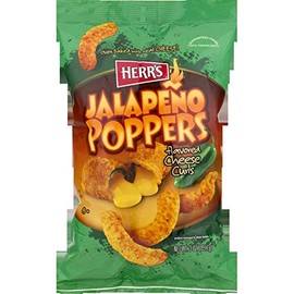 Herr's Jalapeno Poppers 2.5 oz PACK OF 6