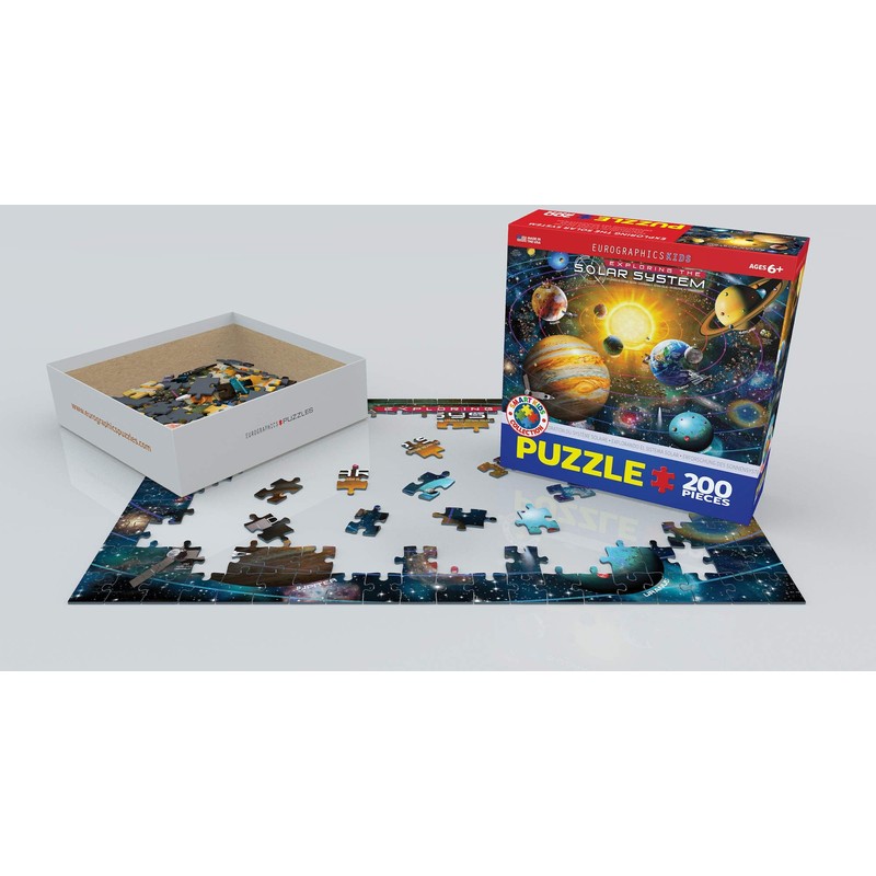 EuroGraphics Exploring The Solar System 200 - Piece Puzzle